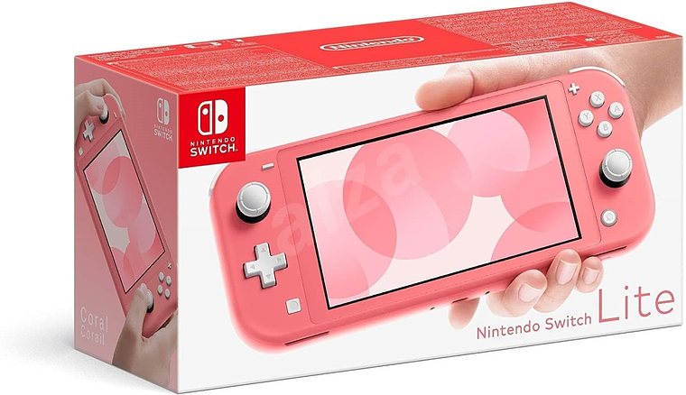 Nintendo Switch Lite (кораллово-розовый)