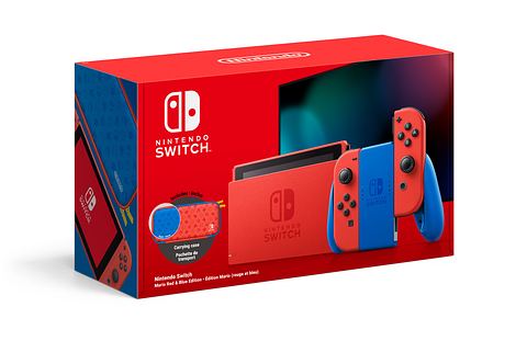 Nintendo Switch Mario Red & Blue