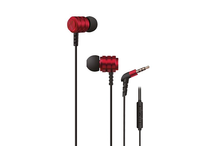 Наушники 2E X1 Extra Bass Mic Red 2E-IEX1RD