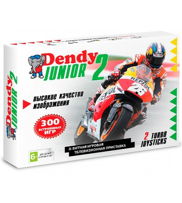 Dendy Junior 2 Classic Mini + 300 игр 