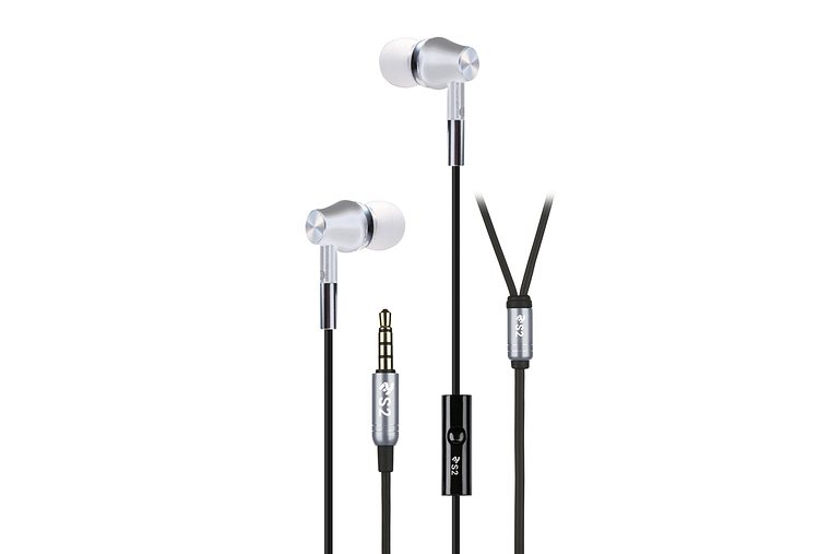 Наушники 2E S2 Metal Skin Mic Silver 2E-IES2SL