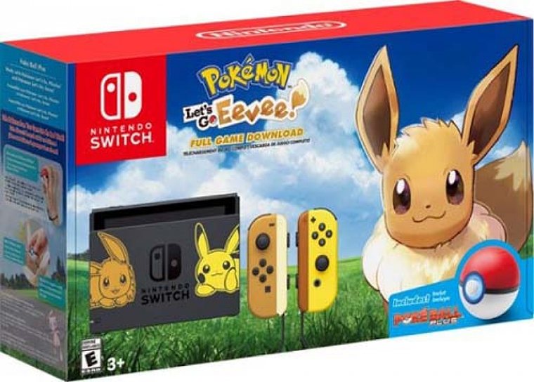 Nintendo Switch + Pokemon. Let's Go, Eevee!