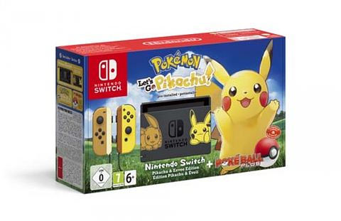 Nintendo Switch + Pokemon. Let's Go, Pikachu!