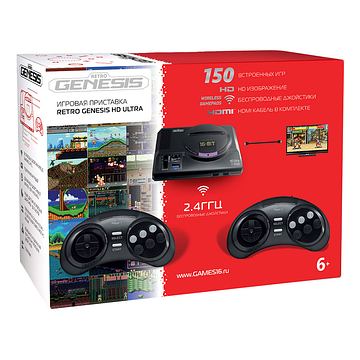 Retro Genesis HD Ultra + 150 игр
