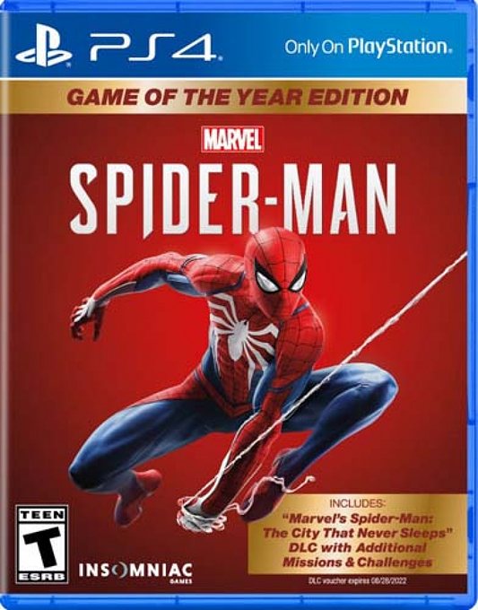 Marvel Человек-паук. Издание Игра года PS4
