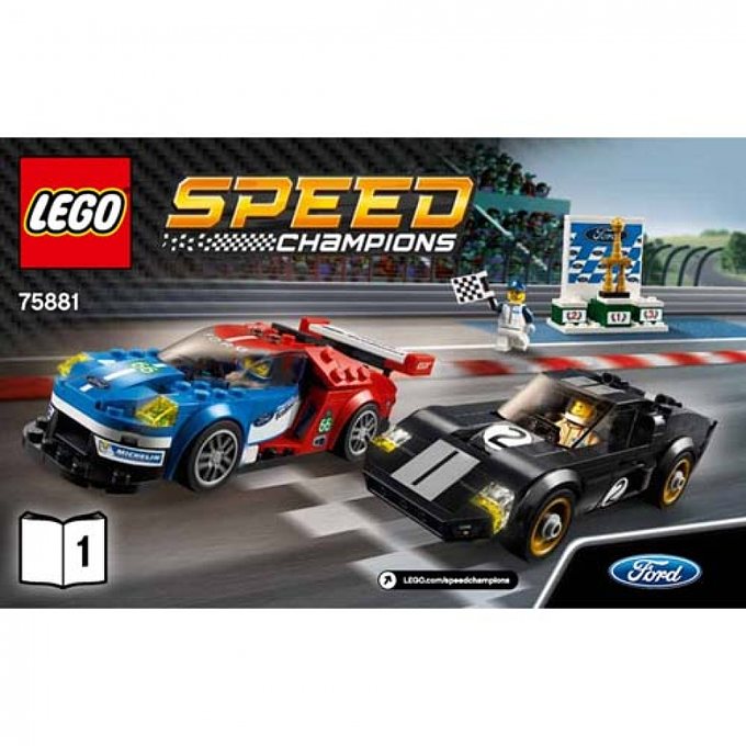 Конструктор Лего 75881 speed champions