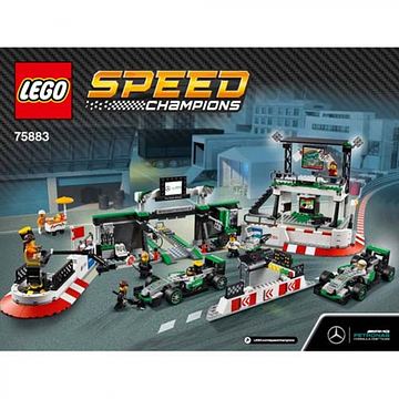 Конструктор Лего 75883 speed champions