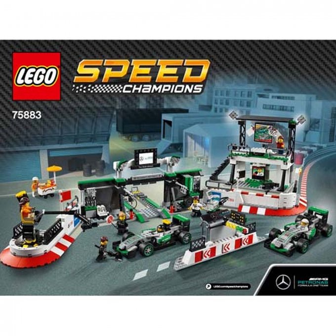 Конструктор Лего 75883 speed champions