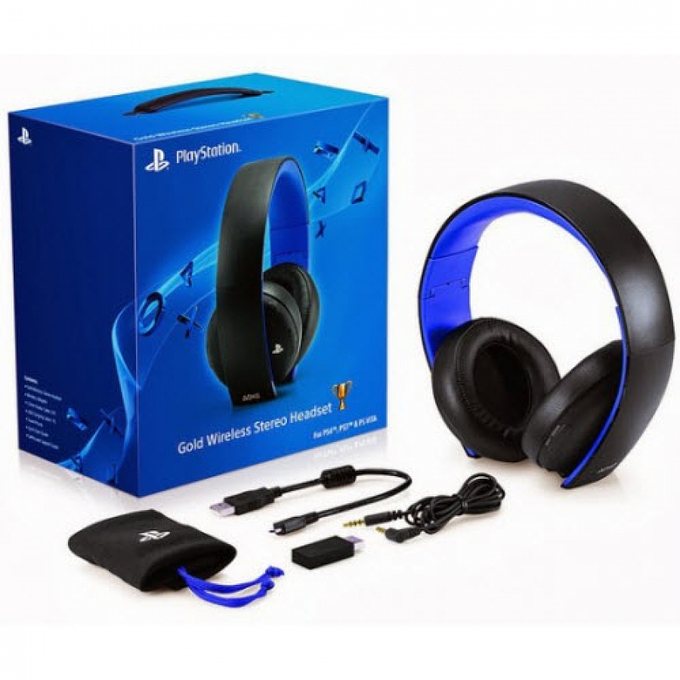 Беспроводная гарнитура Gold Wireless Stereo Headset