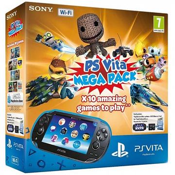 Sony PlayStation Vita Wi-Fi + Карта памяти 8GB + 10 игр