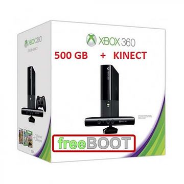 Microsoft Xbox 360 Slim 500Gb (RGH) Reset Glitch Hack+ Kinect