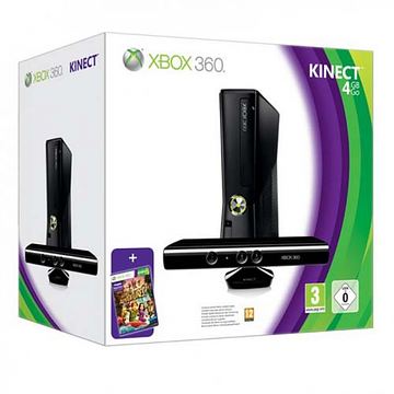 Microsoft Xbox 360 E 4Gb + Kinect + две игры